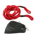7 8 Inch X 30 Foot 000 Lbs Kinetic Recovery Rope Red Towing Nylon Made Heavy Duty Offroad Snatch Replacement For Truck Large