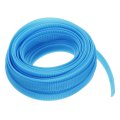 Pet Expandable Sleeving 25ft 1 2 Sky Blue Cable Management Sleeve Cord Organizer For Wrap Protect 