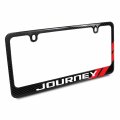 Ipick Image For Dodge Journey Red Stripe Black 100 Real Carbon Fiber License Plate Frame By