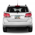 Ipick Image For Dodge Journey Red Stripe Black 100 Real Carbon Fiber License Plate Frame By