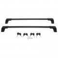 Hecasa Cross Bars For 2010-2021 Mitsubishi Outlander Sport Asx Luggage Carrier Cargo Racks 1 Pair Black 