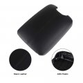 Ocpty Auto Armrest Center Console Lid Skin Cover Base For 2008 2009 2010 2011 2012 Accord Black