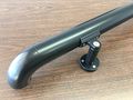 B52 Black Ada Handrail Aluminum Wall Return 1 97 