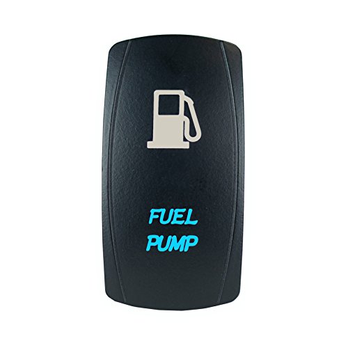 Stv Motorsportsa Laser Backlit Blue Rocker Switch Fuel Pump 20a 12v On Off Led Light