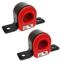 Front Sway Bar Stabilizer Bracket And Code Red Bushing Kit For Excursion 4wd 2000 To 2005 36 Mm 4 Piece Set Sdbrkt44tph