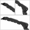 Auto Dynasty Gm1033116 Front Bumper Cover Support Bracket Compatible With Chevy Equinox 2010-2017 Passenger Right Side Polished