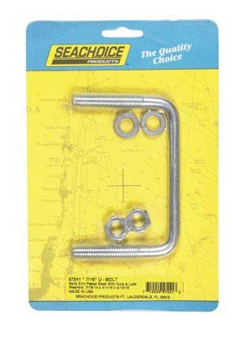 Seachoice U-bolt Trailer 4-1 16 In Id 2-13 L 1-3 4 Thread Steel