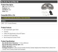 Rear Ceramic Brake Pads And Rotor Kit 5 Lug Solid Rotors Compatible With 2003-2011 Honda Element