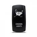 Ch4x4 Rocker Switch Chicken Lights Symbol- Amber
