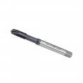 Uxcell M8 X 1 25 Spiral Point Threading Tap H2 Tolerance High Speed Steel Ticn Coated Round Shank With Square End Din371 376