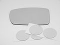 Fits 09-12 Genesis 4dr Left Driver Mirror Glass Lens Only For Auto Dim Type 