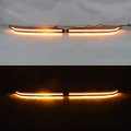 July King Led Daytime Running Light For Toyota Tundra 2022 2023 6000k Headlamp Eyebrow Drl Streamer Yellow Turn Signals Start