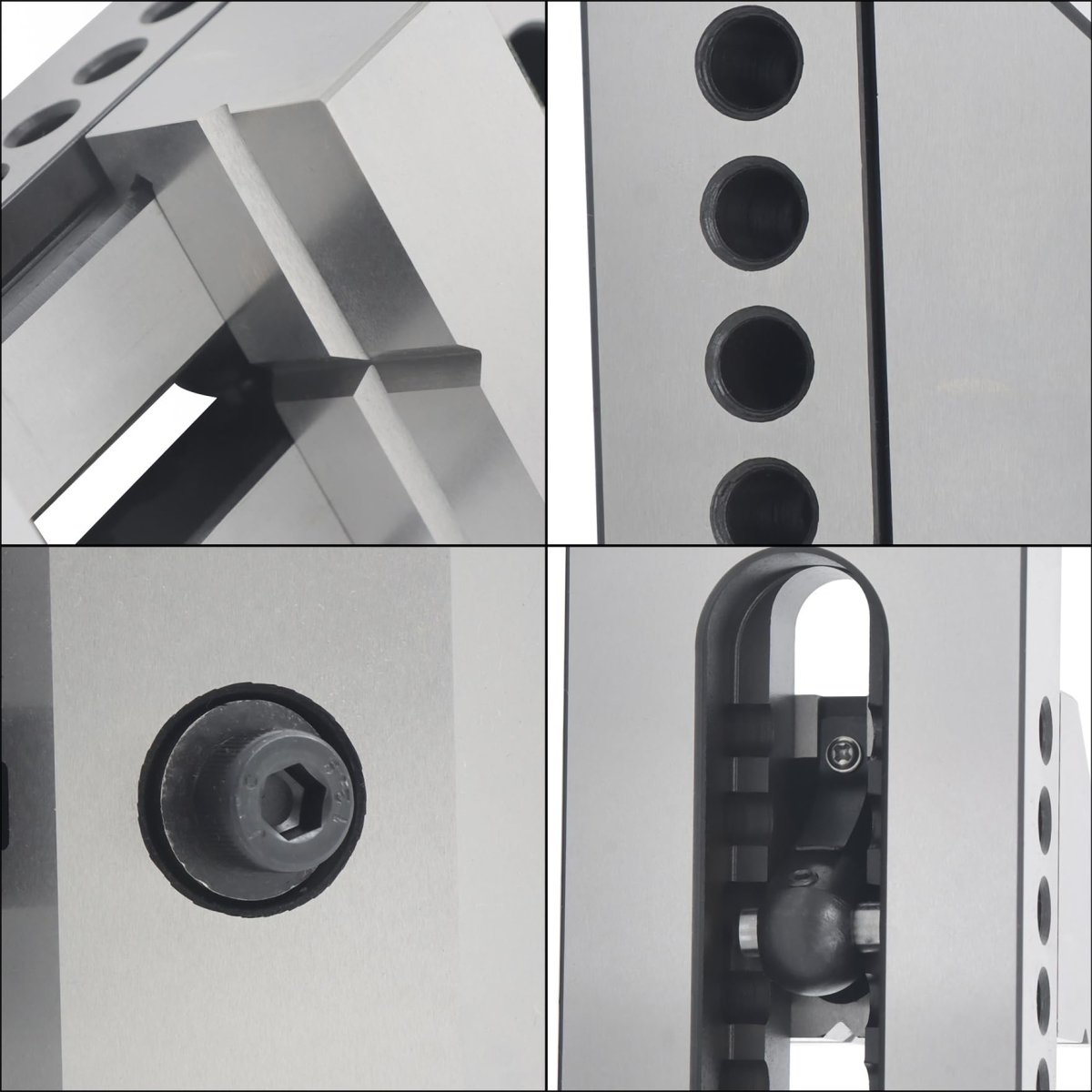 3 In X 7 Precision Grinding Mini Insertion Vise Tool Machine Steel With 0 0002 Accuracy And Hrc58 To 62 Hardness Alloy