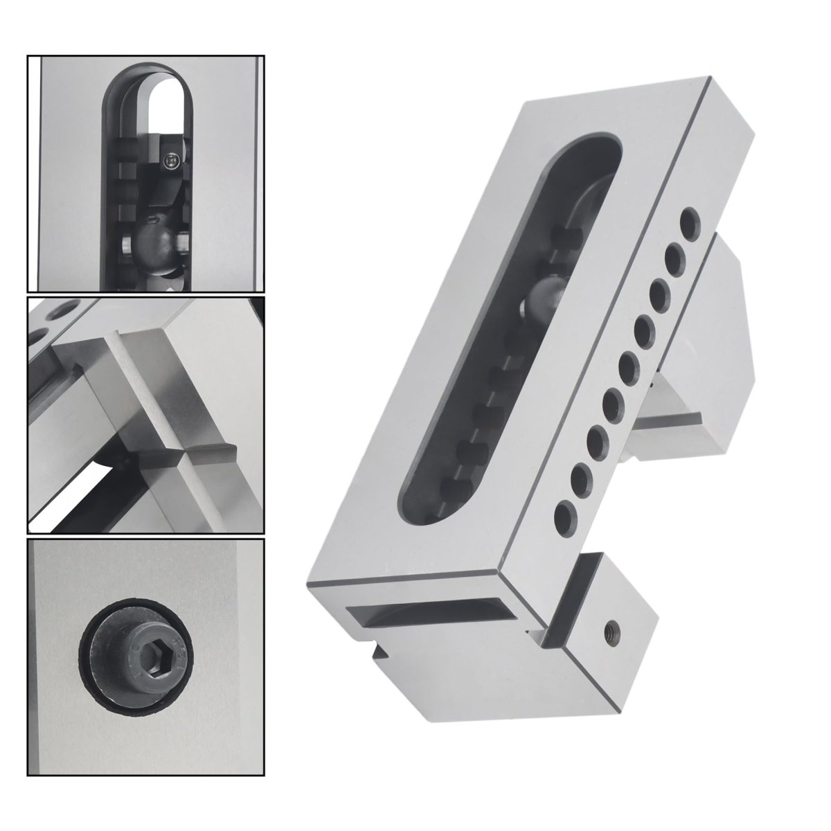 3 In X 7 Precision Grinding Mini Insertion Vise Tool Machine Steel With 0 0002 Accuracy And Hrc58 To 62 Hardness Alloy
