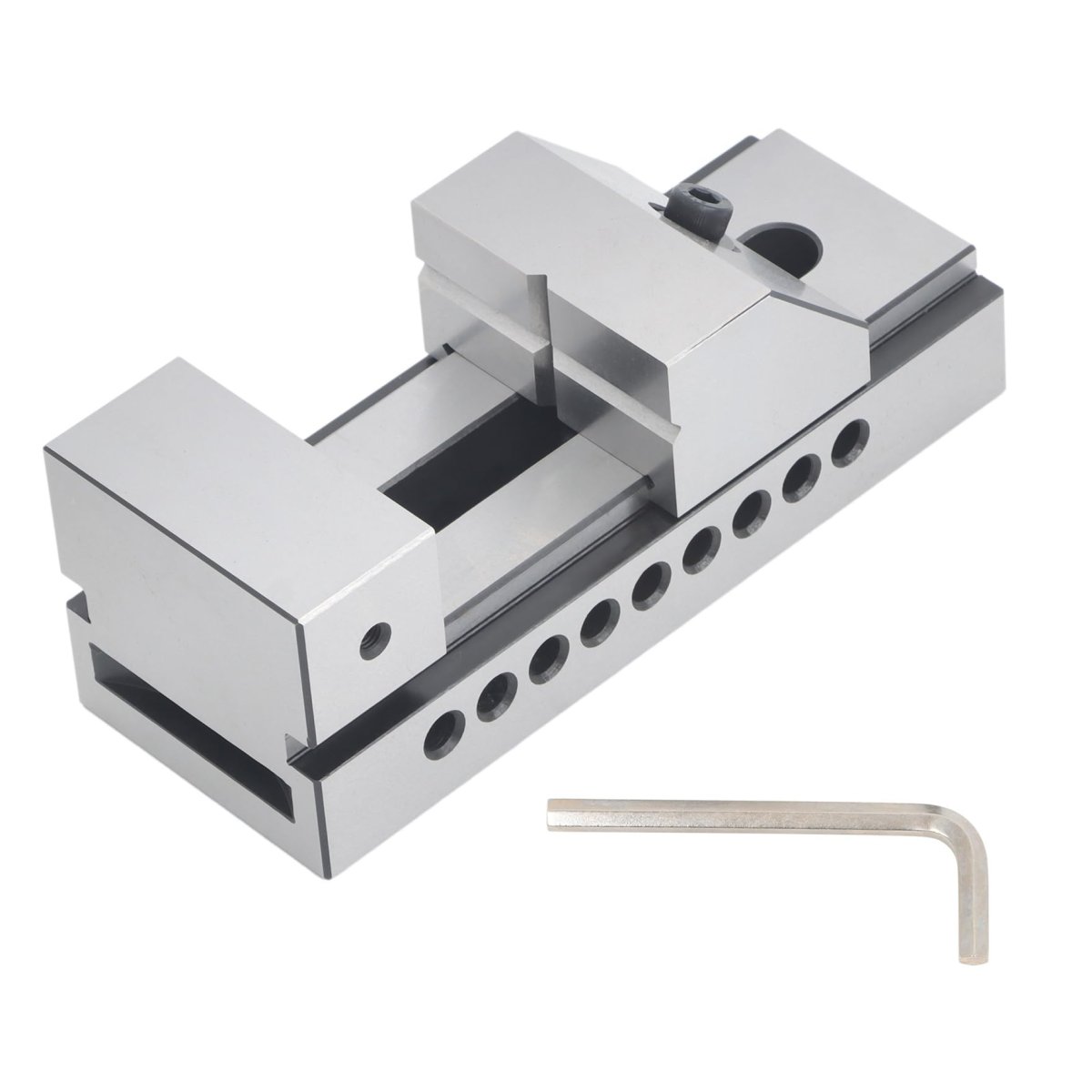 3 In X 7 Precision Grinding Mini Insertion Vise Tool Machine Steel With 0 0002 Accuracy And Hrc58 To 62 Hardness Alloy