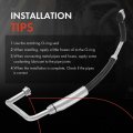 A-premium A C Suction Hose Assembly Compatible With Chevrolet Aveo 2004-2011 Aveo5 2006-2011 Pontiac G3 2010 1 6l Compressor To
