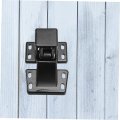 Vaguelly 4 Pcs Paint Booth Pressure Lock Modified Rv Door Safety Barrel Bolt Furniture Bolts Auto Latch For Aluminum Alloy Car