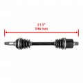 Caltric Rear Left And Right Cv Joint Axle Compatible With Arctic Cat Wildcat Trail 2014 2015 2016 2017 2018-2019