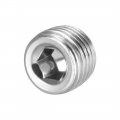 Uxcell Iron Hex Socket Pipe Fitting G1 4 Male Thread Hose Adapter Connector For Garden Pneumatic Solenoid Valve 15pcs