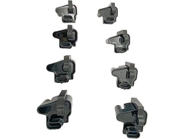 Ignition Coil Kit 8-piece Square Type For 1999-2006 Chevy Silverado 1500 Ss
