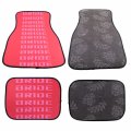 Universal Jdm Bride Red Racing Fabric Floor Mats Interior Carpets 4pcs