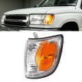 Left Corner Light For 1999-2002 Toyota 4runner Driver Side Halogen Clear Lens Replacement 8162035340 To2520157 Mo-6482 