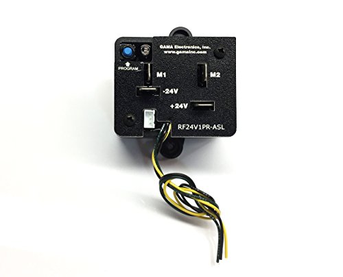 GAMA Electronics RF Remote Control Reverse Polarity 12VDC Motor Control with Auxiliary Switch Input 