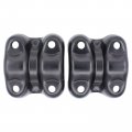 Pack Of 2 Rear Axle Spring U Bolt Top Plate Bracket 