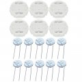 Cciyu 6pcs X25 589 Stepper Motor Speedometer Guage Cluster Repair Kit With 10pcs 4 7mm Mini Bulbs Green