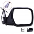 Aintier Passenger Side Mirror Compatible With 1996-1998 For Lexus Lx450 1991-1997 Toyota Land Cruiser Electric Adjustment