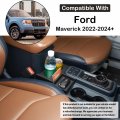Aunginsy Car Central Control Cup Holder Compatible With Ford Maverick 2022 2023 2024 Front Seat Armrest Box Duals Insert