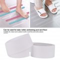 Anti Slip Tape White Stair Treads Peva Pu Rubber Non Floor Step Abrasive Safety Strip 5m White Transparent