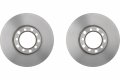 Disc Brake Rotors Front Kit For Mercedes-benz 450sel 4 5l V8 1980 Front Set 