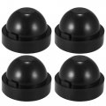 X Autohaux 4 Pcs Universal Rubber Housing Seal Cap Dust Cover Id 85mm Car Headlight Waterproof Dustproof Shell