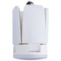 Satco 60w Led Multi-beam Utility Garage Lamp 5000k White Finish 120v