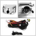 Compatible With Chevy Gmc Gmt900 Truck Pair Of Bumper Driving Fog Lights Switch Smoked Lens