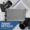 Dpi 2605 Factory Style 1-row Cooling Radiator Compatible With Saturn L-series 2 2l At 00-04 Aluminum Core