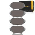 Front Disc Brake Pads For Mazda Mx-5 Miata 2006 2015 Ceramic Mechanical Pad Wear Sensor 2 30 In Inner Height