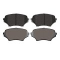 Front Disc Brake Pads For Mazda Mx-5 Miata 2006 2015 Ceramic Mechanical Pad Wear Sensor 2 30 In Inner Height 