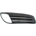 Hyundai Genesis Coupe Fog Light Cover 2010 2011 2012 Outer Passenger Side Grille Black With Chrome Molding Dot Sae Compliance 