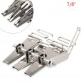 Liru 7 8 22 2mm Multi-tape Sewing Machine Fold Binder Steel Triple Stripe Attachment For Industrial Multiple Needle Machines