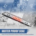 Auto Dynasty Led 3rd Third Tail Brake Light Chrome Housing Centre High Mount Cargo Lamp Compatible With Ford F-150 Super Duty