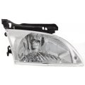 Passenger Side Headlight Assembly For Chevy Cavalier 2000 2001 2002 Halogen Clear Lens Replacement Gm2503202 And 22666741 