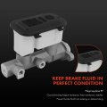 A-premium Brake Master Cylinder With Reservoir Compatible Chevrolet C1500 K1500 Gmc 1988 1989 1990 1991 Replace 18013976