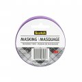 Scotch Expressions Masking Tape 94 In X 20 Yd 6 Rolls Pack Purple 3437-pur-esf