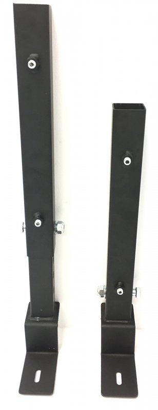 Maxxhaul 70479 Ladder Rack Leg Extension Black