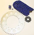 Blue O Ring Chain And Sprocket Kit 14 50 114l For Kawasaki Klx450r 2008 To 2014 Kx450f 2006 Steel Front Rear Sprockets 