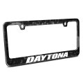 Dodge Charger Daytona Printed Real Black Forged Carbon Fiber License Plate Frame Official Licensed