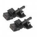 Acropix 85381-12300 Front Windshield Window Washer Nozzle Spray Fit For Toyota Camry Pack Of 2 Black 
