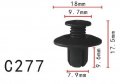 Autobahn88 Bumper Fascia Clip Compatible With Mazda Oem U3945919 Pack Of 20